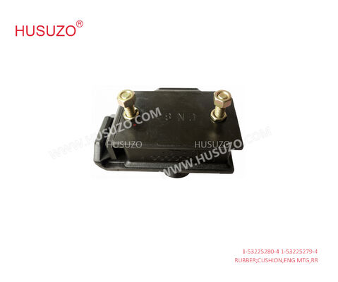 1-53225280-4 1-53225279-4 ชิ้นส่วน Isuzu FVR FVR23 6SD1 เบาะยางสีดำ 1532252804 1532252794